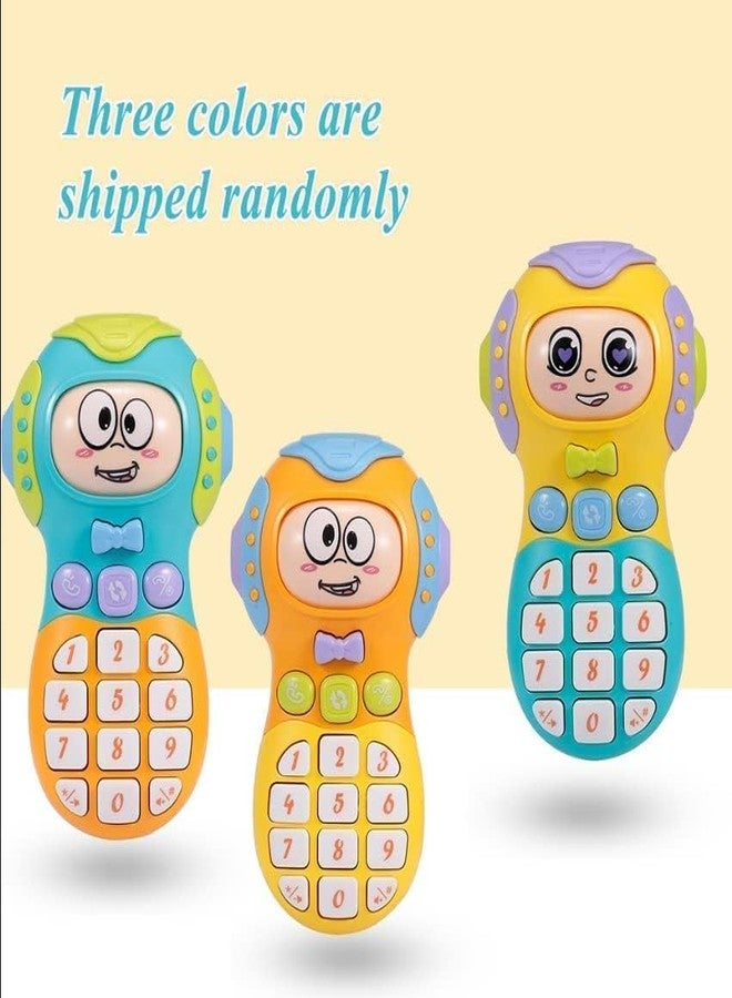 BlackZone Plastic Mobile Phone Toy with Light & Sound, 3 Mode Face Changing Baby Phone for Toddlers & Kids, Phone Toy for Kids - Random Color (FACE Changer Phone) - Image 3